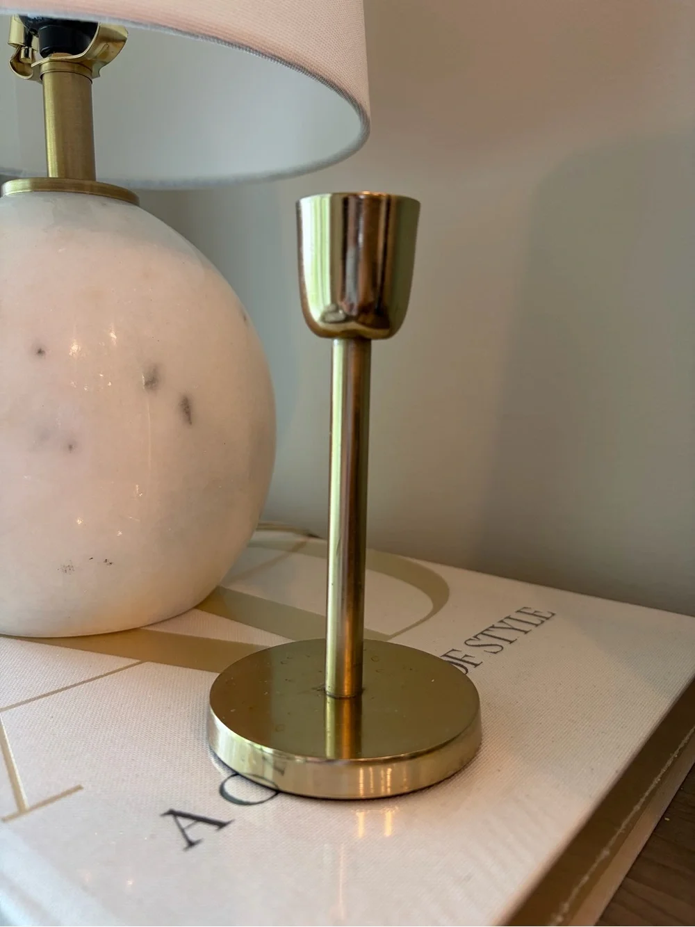 Brass Taper Candle Holder